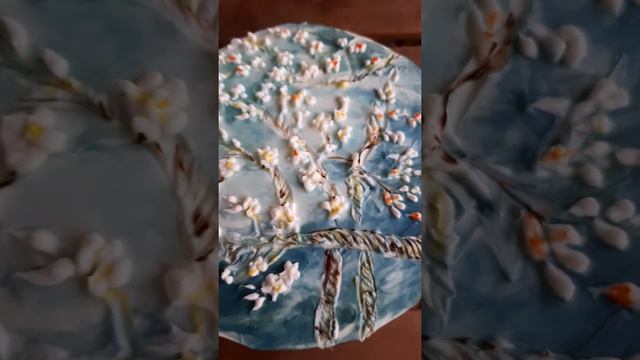 Торт Ван Гог Цветущий Миндаль Красный Бархат смотреть онлайн