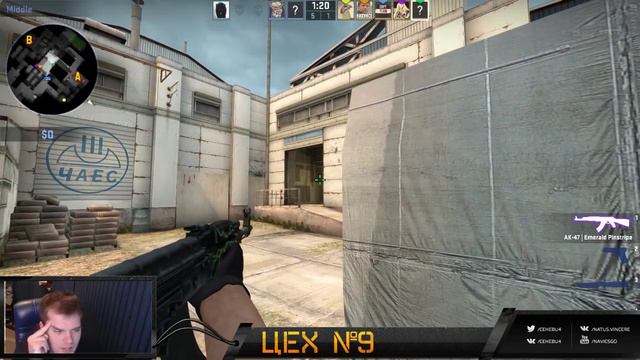 ЦЕХ 9 - Разбор POV демки обычного игрока на карте de_cache смотреть онлайн