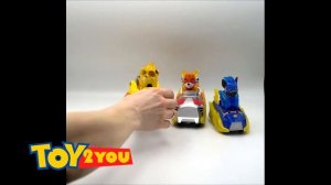 Обзор игрушек Мега щенки на машинках