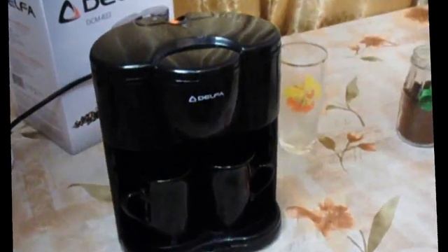 Видео-обзор капельной кофеварки Delfa DCM-622