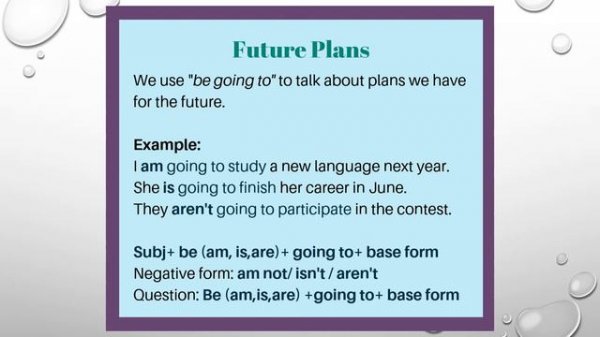 Future Predictions and Plans