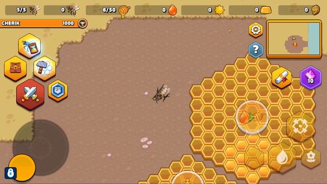 Я ПЧЕЛА! МОЯ НОВАЯ АРМИЯ ПЧЕЛ! ОБЗОР ИГРЫ ПРО ПЧЕЛ - Pocket Bees: Colony Simulator смотреть онлайн