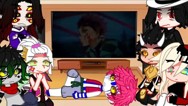 //Uppermoons +Muzan React To Yoriichi And Kokushibo\\ |Demon Slayer| /Spoilers!\