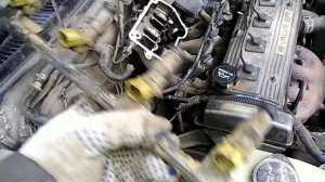 Форсунки с АЛИЭКСПРЕСС!!!Проверка на машине!Тойота AE100 5AFE
