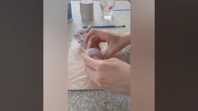 Подставка для бисерного дерева. Stand for beaded tree. смотреть онлайн