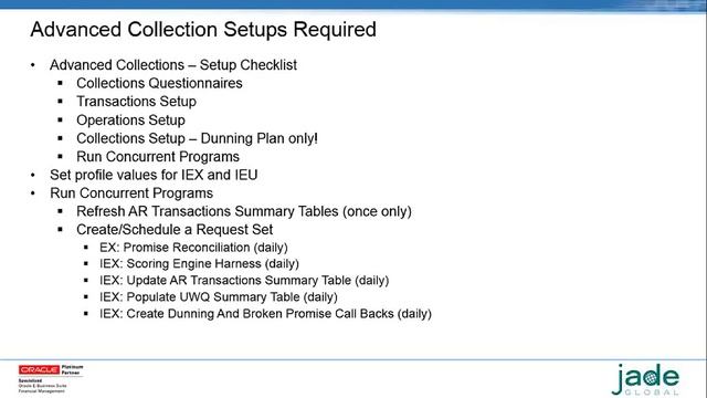 Improve cash flow and reduce overall collection cycle using Oracle Advanced Collections смотреть онлайн