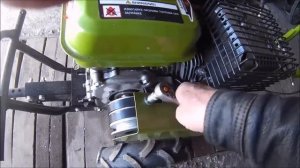 Мотоблок DON 900-3. Заправка, запуск мотоблока после зимы.