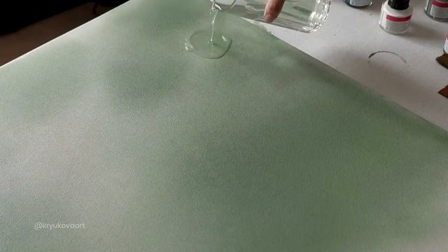 The magic of drawing with acrylic ink on canvas. Watch a meditative art video with soothing music. смотреть онлайн