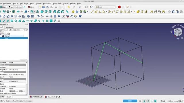 #freecad #arbeitsebene an 3 punkten ausrichten #draft #arch #tutorial #anleitung #workingplane #pts смотреть онлайн