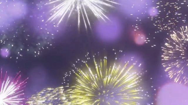 АНИМИРОВАННЫЙ ФОН САЛЮТ ДЛЯ ВИДЕОМОНТАЖА !!!! смотреть онлайн