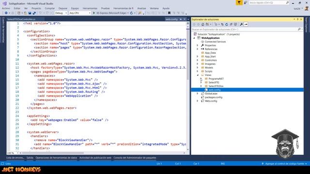 ¿Qué es el Web.config en MVC? ConnectionStrings, appSettings смотреть онлайн