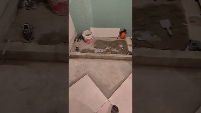 Санузел первого этажа ч1