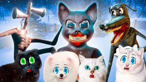 ТРЕЙЛЕР - БОЙ! Кто самый сильный: СИРЕНОГОЛОВЫЙ, КАРТУН КЭТ или КАРТУН ДОГ? За КОГО болеешь ТЫ?