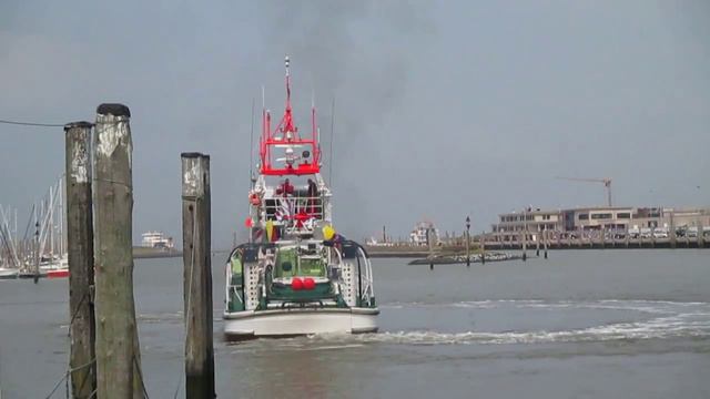 DGzRS Seenotrettungskreuzer Bernhard Gruben nimmt Kurs auf Norderney смотреть онлайн