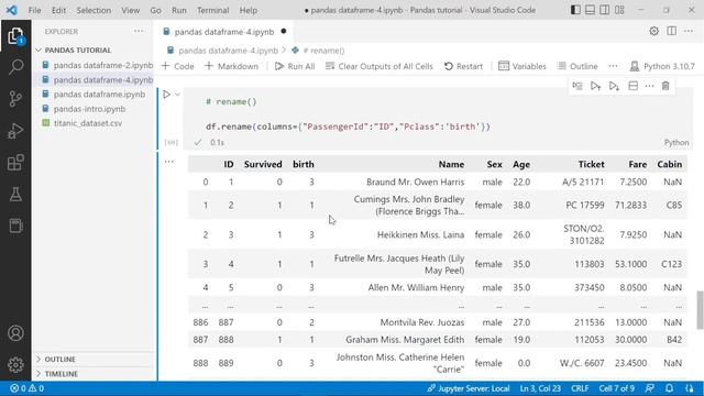 DataFrame Functions Continues In Pandas. #python #pythonprogramming #pandas #learncoding #learn смотреть онлайн