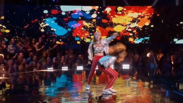 KynTay dance battle performance on world of dance nbc (Taylor Hatala ,Kyndall Harris) смотреть онлайн