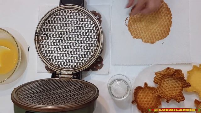 ВАФЕЛЬНЫЕ КОРЗИНКИ ( waffle baskets ) смотреть онлайн