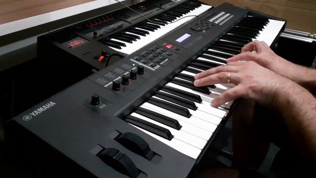 Esse teclado Yamaha mx 61 tem um baita som смотреть онлайн
