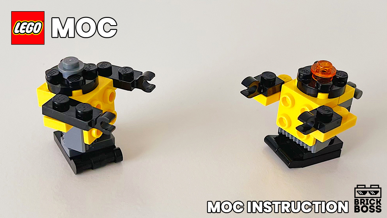 Как собрать Лего Роботов из LEGO Classic / Инструкция по сборке самоделки / Лего Идеи смотреть онлайн