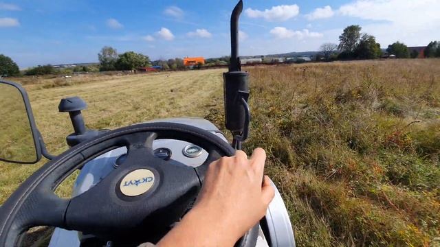 минитрактор Скаут. Косим. смотреть онлайн