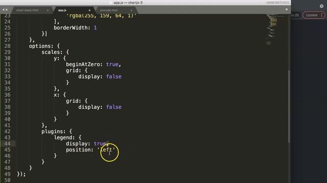 Legend Position Chart JS 3 | ChartJS 3 смотреть онлайн