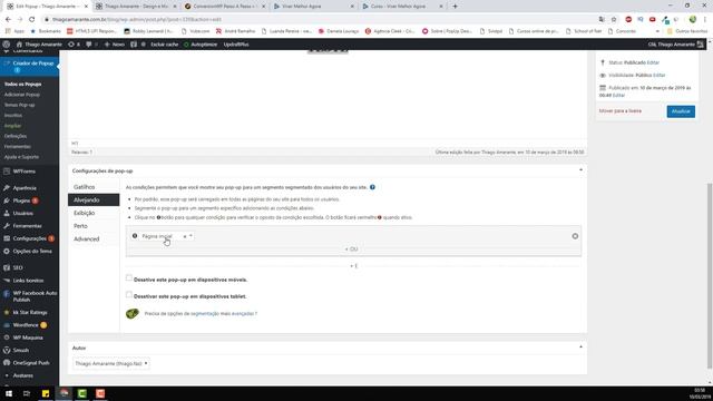 COMO CRIAR POP UP NO WORDPRESS | PLUGIN GRATUITO PARA JANELA POPUP смотреть онлайн