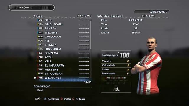 PES 2013 - Master League My PSV EINDHOVEN смотреть онлайн