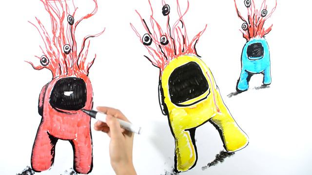The Imposter | Among Us : Draw My Life смотреть онлайн