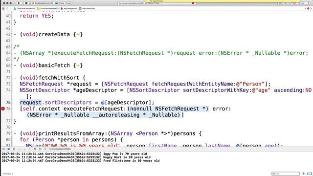 Core Data CRUD (Create, Read, Update, Delete) + Creating a Basic App (Objective-C) смотреть онлайн