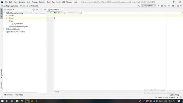 Hello World Program in Kotlin |Intelij| Hello World Program смотреть онлайн
