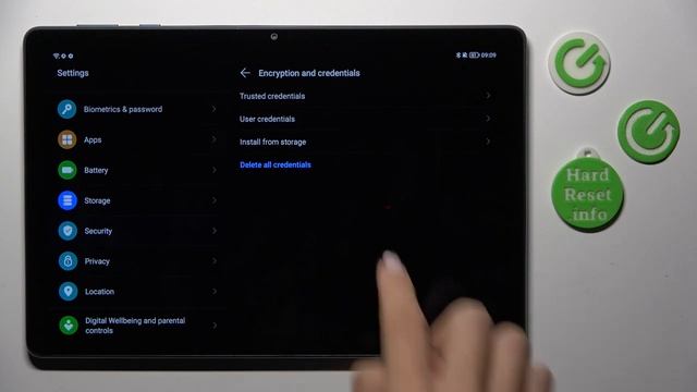 How to Clear Credentials on HONOR Pad X8 смотреть онлайн