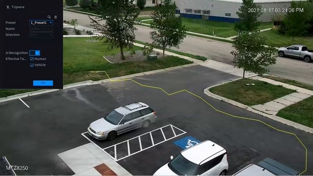 PTZ Tripwire Activation and MTZ8250 Auto-Tracking Instructional How-To video смотреть онлайн