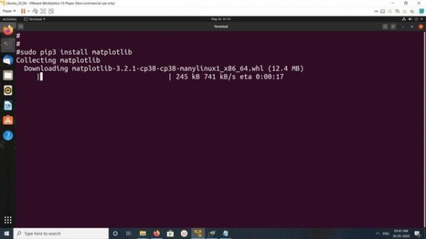 How to Install matplotlib with Python 3