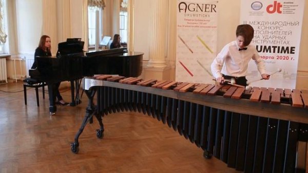 Ney Rosauro - Concerto for marimba & orchestra (IV MVT). Андрей Тарануха. Маримба. DrumTime2020