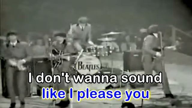 Please Please Me - The Beatles (Karaoke Version) смотреть онлайн