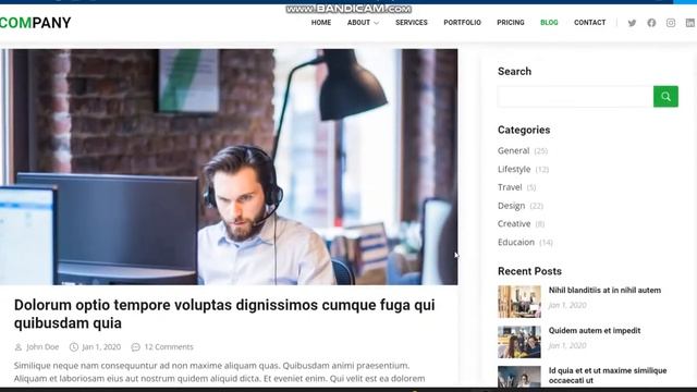 ? Company Business website in Bootstrap5 Template Downloads free 2022 || CODE WITH JP || ? смотреть онлайн