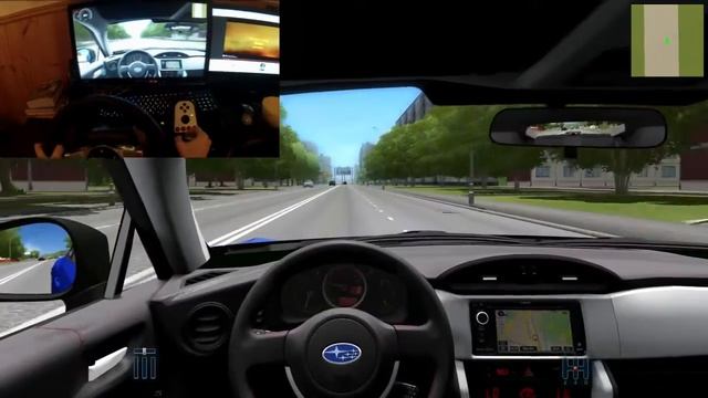 City Car Driving 1.4.0 Subaru BRZ mod review and Drive by Koltin смотреть онлайн