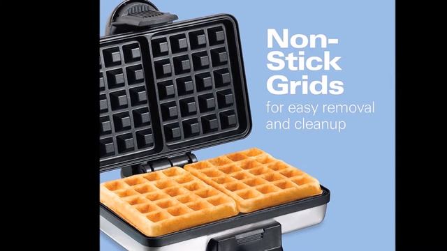 Hamilton Beach 26009 Belgian Style Waffle Maker Review смотреть онлайн