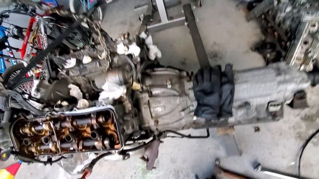 Lexus SC430 pulled engine out and discovered something amazing смотреть онлайн