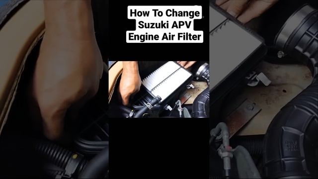 Suzuki APV Air Filter Replacement | How To Change Engine Air Filter