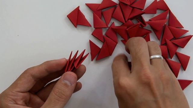 Valentine's day gift~ 3D Origami Heart Vase смотреть онлайн