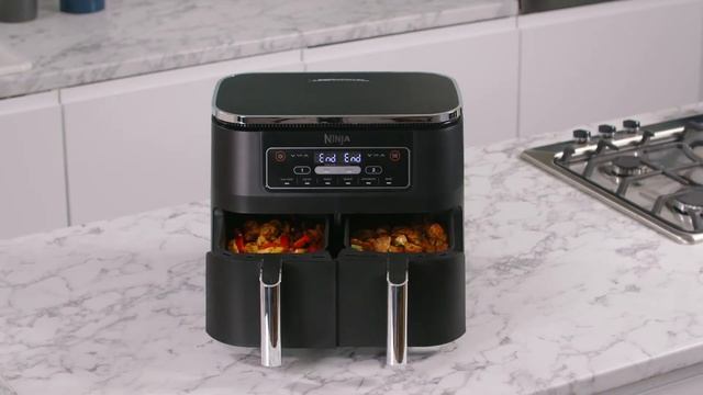 Ninja AF300 Dual Zone Air Fryer - აირღუმელი смотреть онлайн