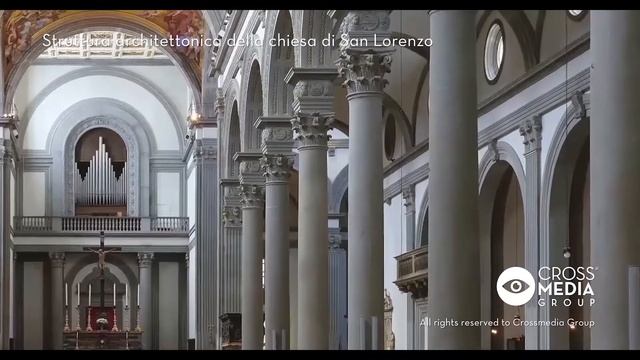 Brunelleschi. Struttura architettonica della Basilica di San Lorenzo, Firenze смотреть онлайн