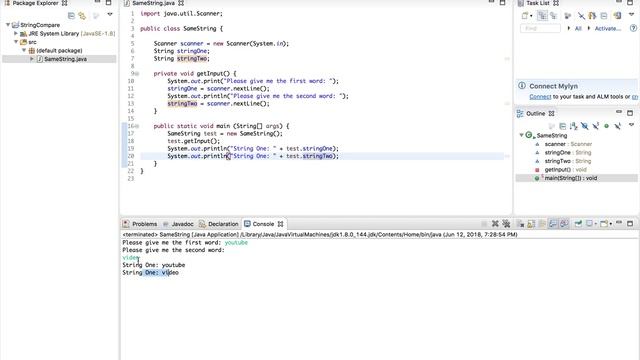 Episode One - Comparing two strings that are the same смотреть онлайн