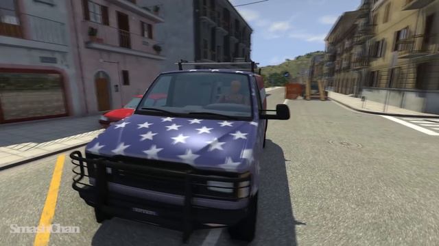 Low Speed Car Crashes #10 - BeamNG DRIVE | SmashChan