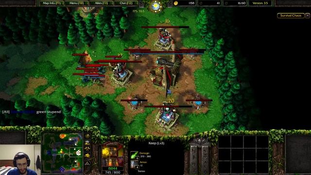 Warcraft 3 Reforged: Survival Chaos 3.5 #31 - Cloud Serpent Destruction! смотреть онлайн