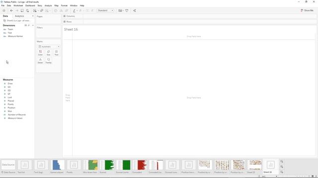 Tableau - make soccer league table charts with badges смотреть онлайн