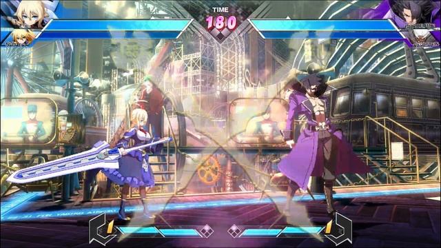 BlazBlue: Cross Tag Battle (PC) - local PvP multiplayer смотреть онлайн