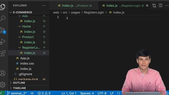 3-seminar Sahifalarni yaratish - React Router Dom смотреть онлайн