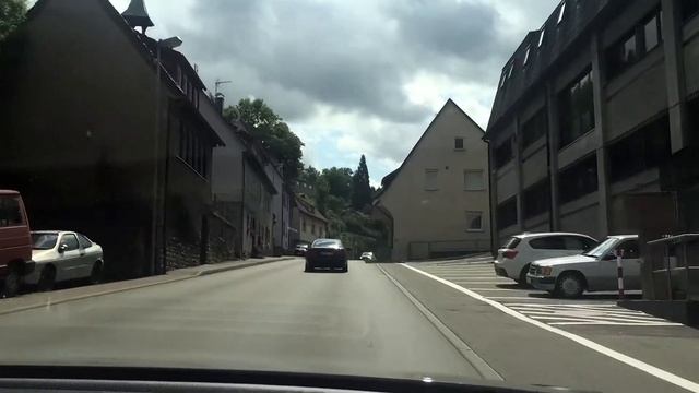 Дорога L1177 по пути на завод Порше в Вайсах road to weissach смотреть онлайн